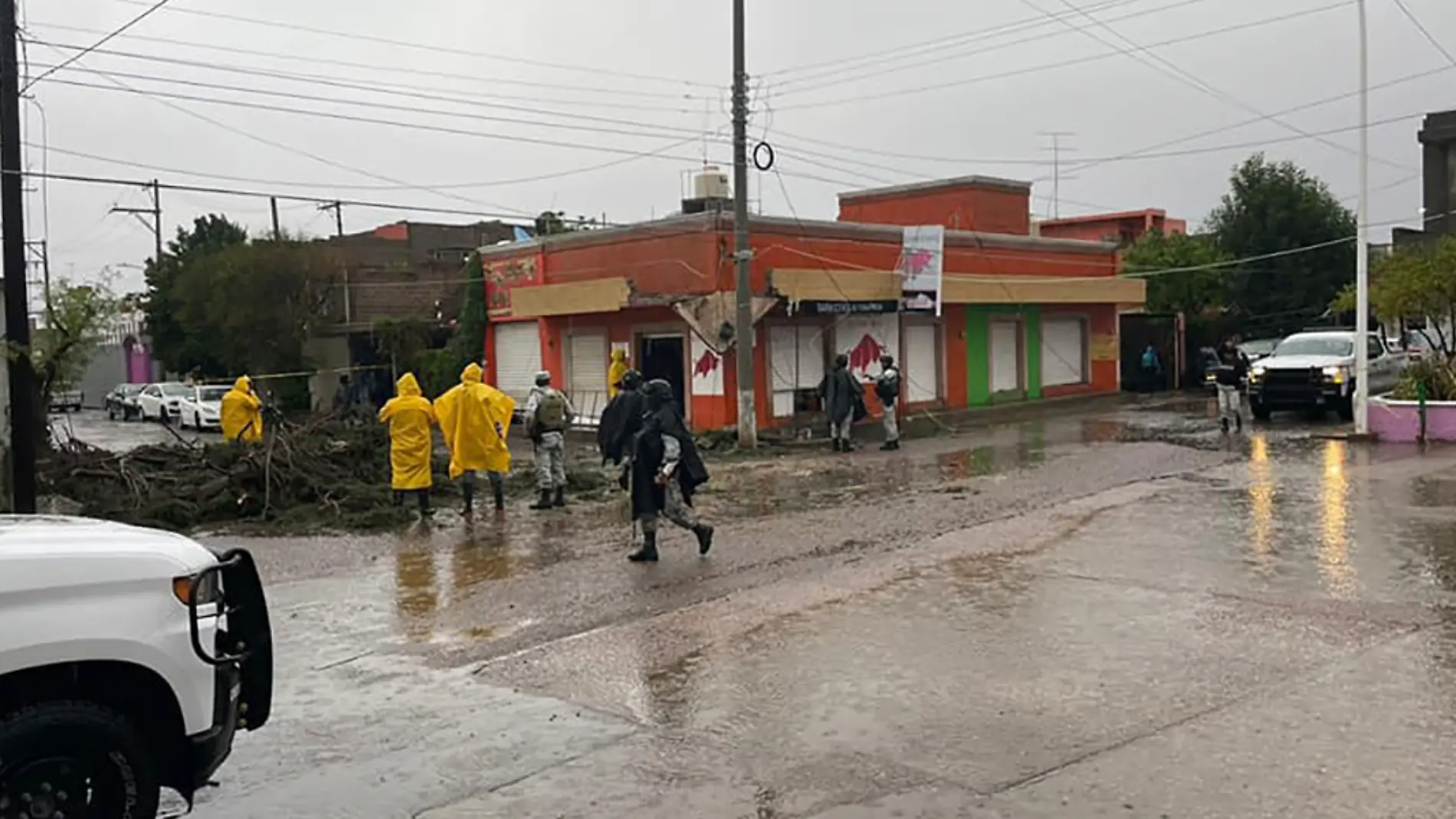 Afectaciones de lluvia y granizada en seis municipios de Zacatecas